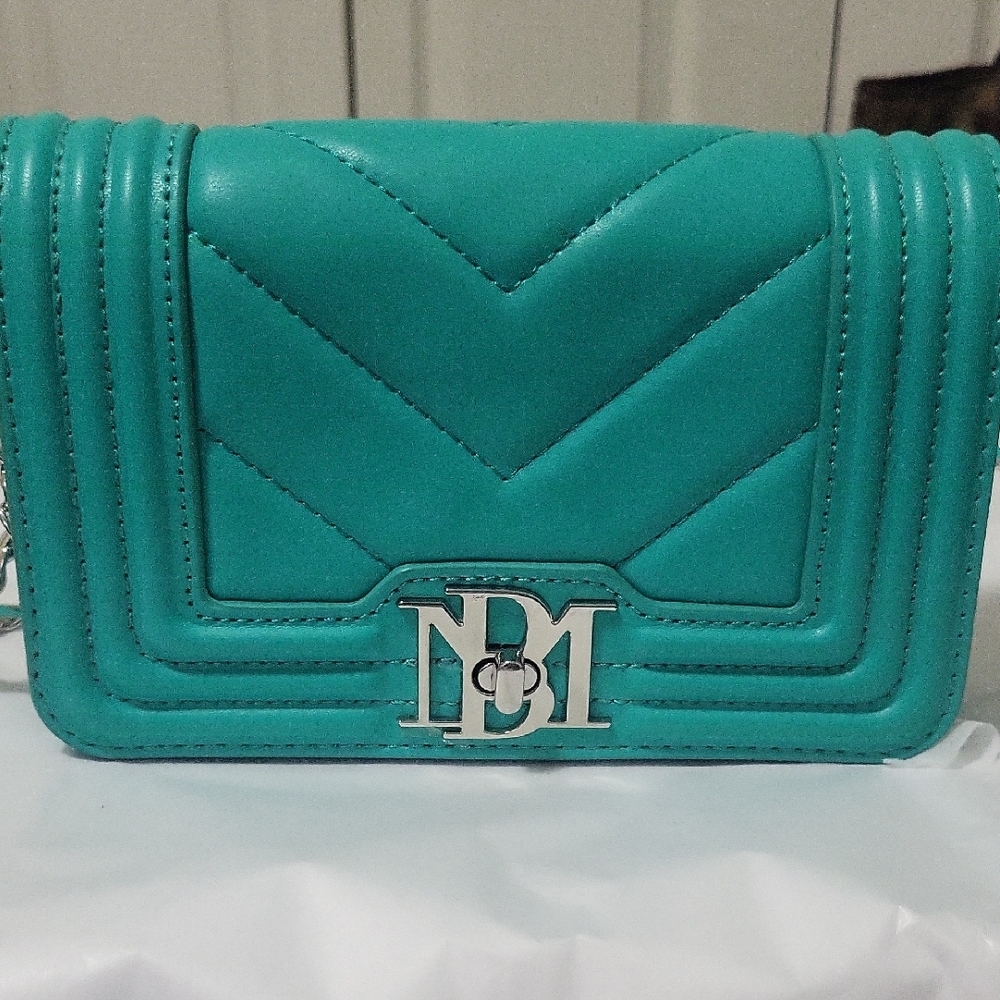 Badgley Mishka Teal Designer Bag